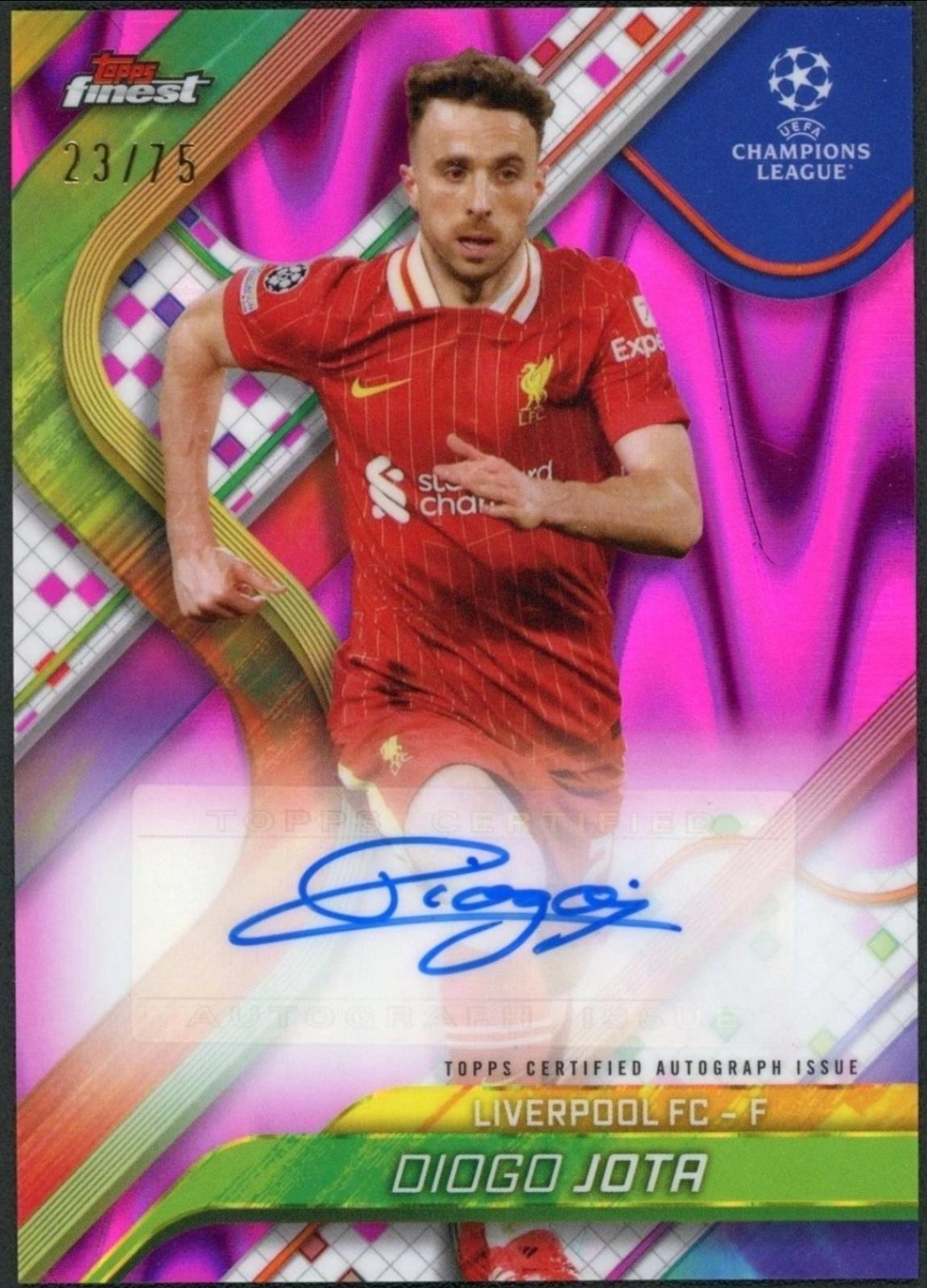 Diogo Jota [Magenta Refractor] #BA-DJ