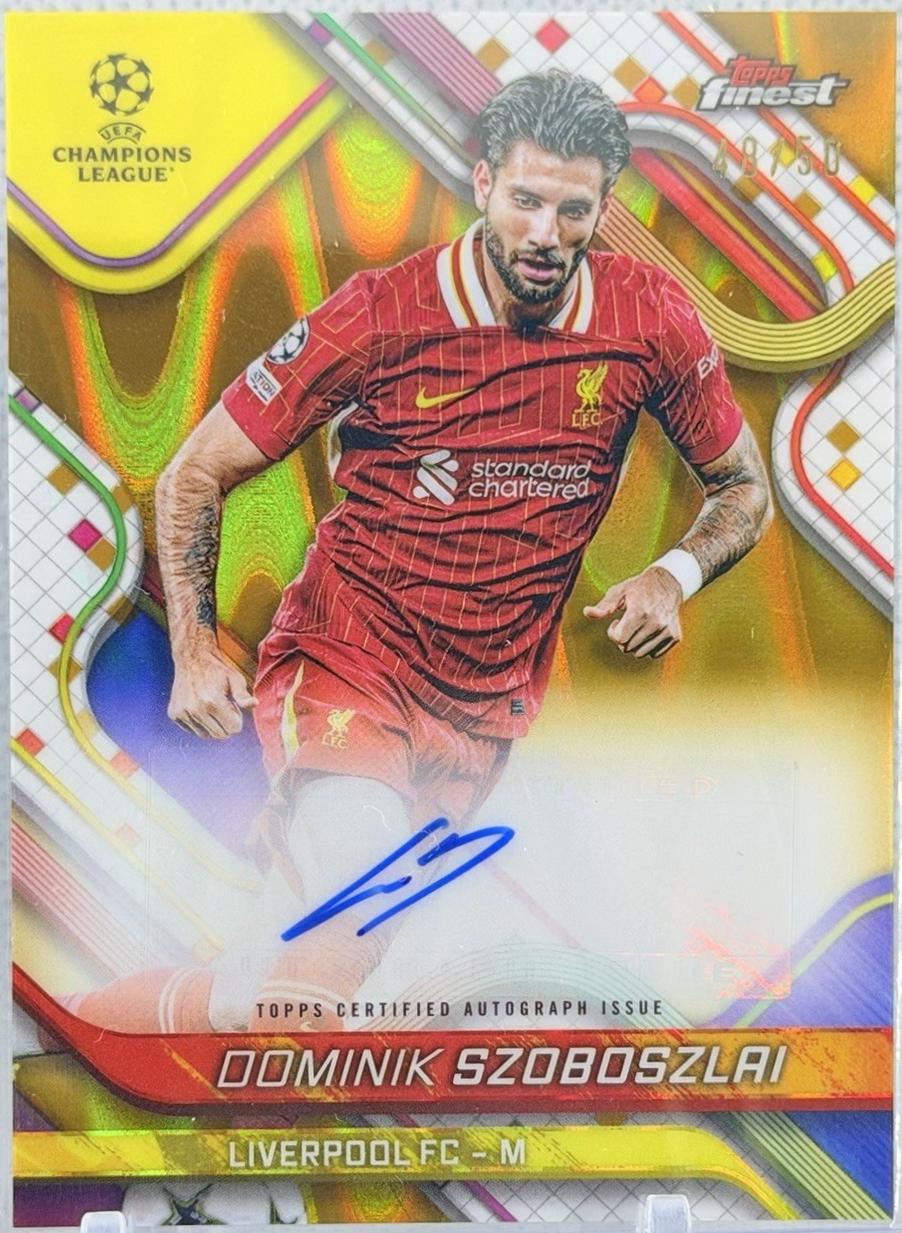 Dominik Szoboszlai [Gold Wave Refractor] #BA-SZ