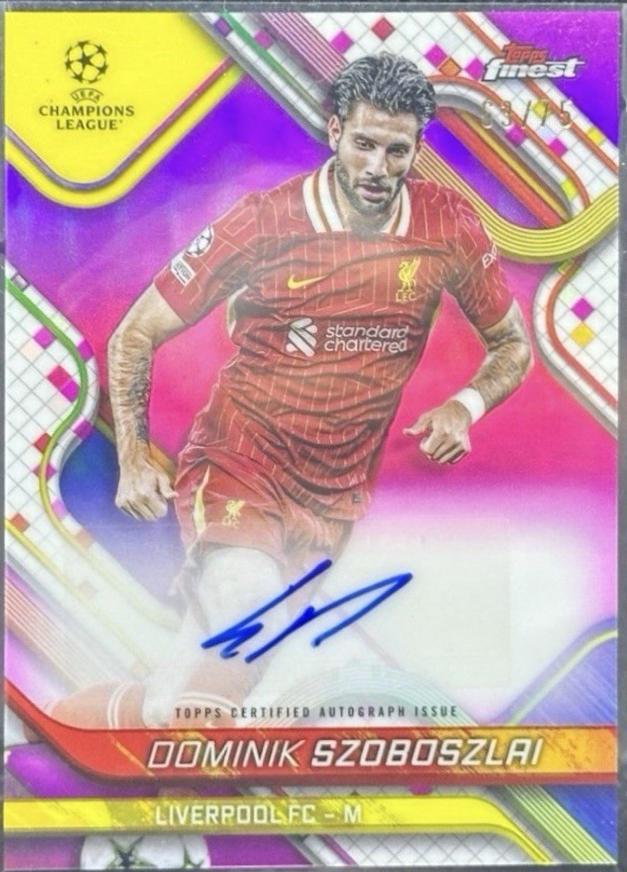 Dominik Szoboszlai [Magenta Refractor] #BA-SZ