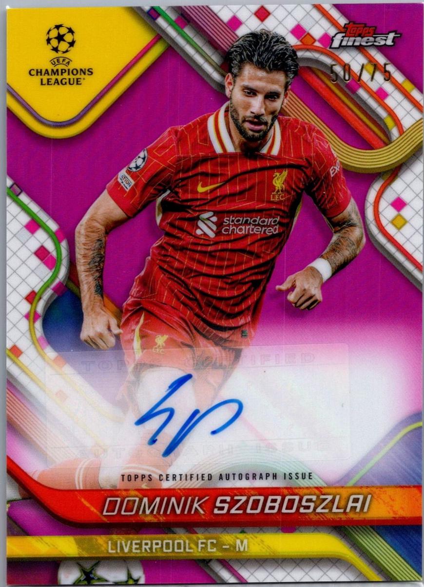 Dominik Szoboszlai [Magenta Wave Refractor] #BA-SZ