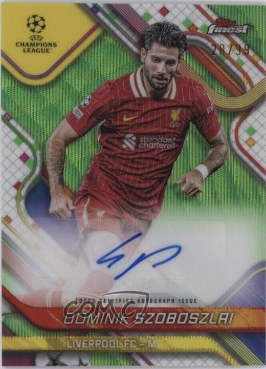 Dominik Szoboszlai [Neon Green Wave Refractor] #BA-SZ
