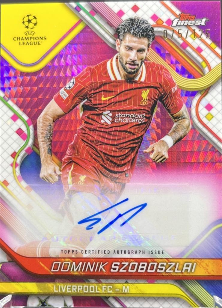 Dominik Szoboszlai [Pink Prism Refractor] #BA-SZ