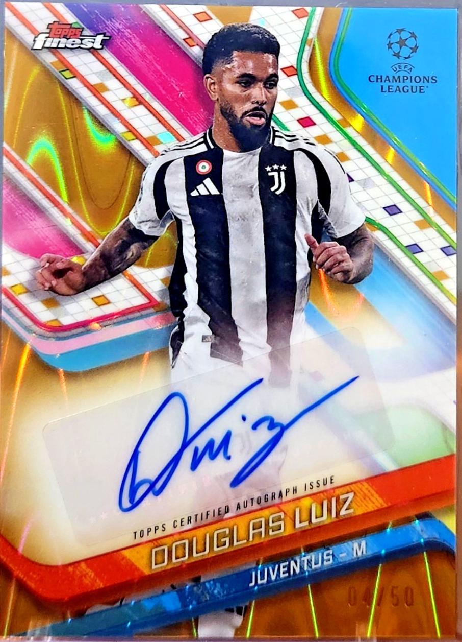 Douglas Luiz [Gold Refractor] #BA-DL
