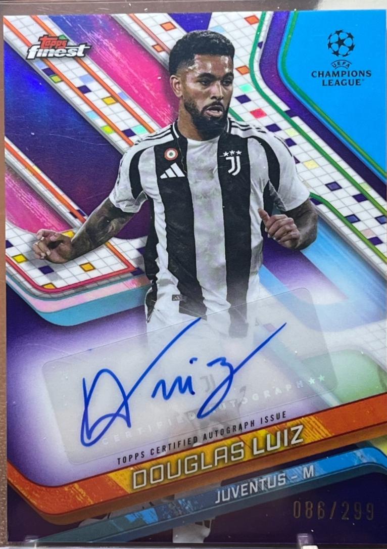 Douglas Luiz [Purple Refractor] #BA-DL