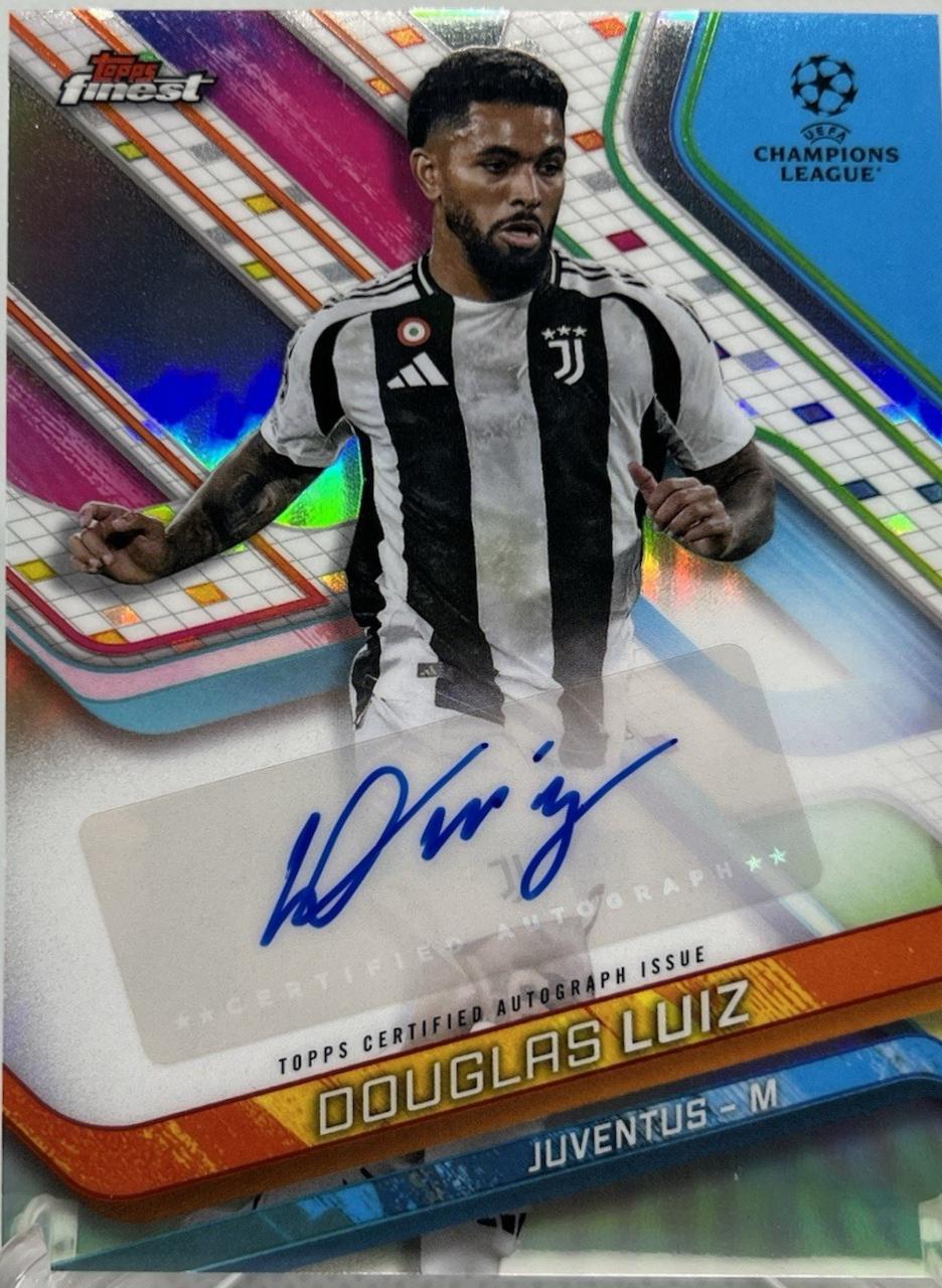 Douglas Luiz [Red Wave Refractor] #BA-DL