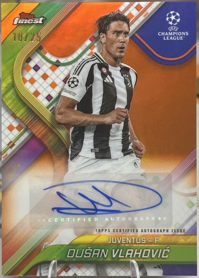 Dusan Vlahovic [Orange Refractor] #BA-DV