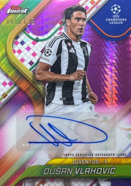Dusan Vlahovic [Pink Prism Refractor] #BA-DV