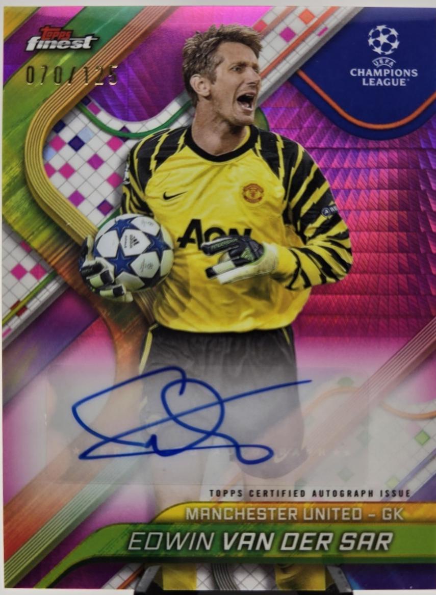Edwin van der Sar [Pink Prism Refractor] #BA-EV