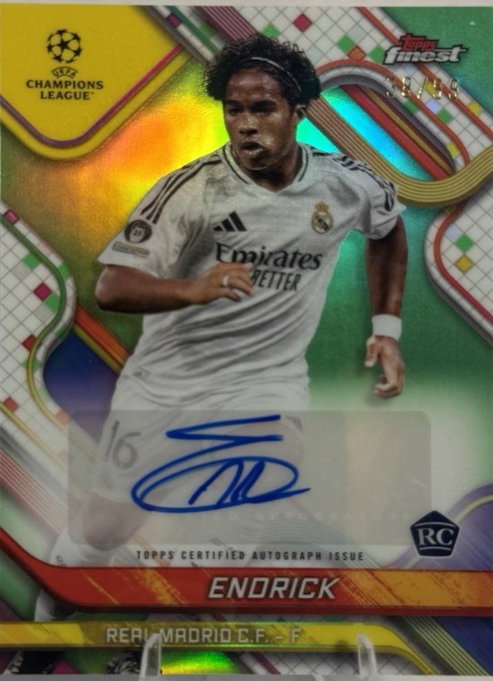 Endrick [Neon Green Refractor] #BA-EN