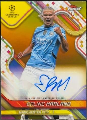 Erling Haaland [Gold Refractor] #BA-EH