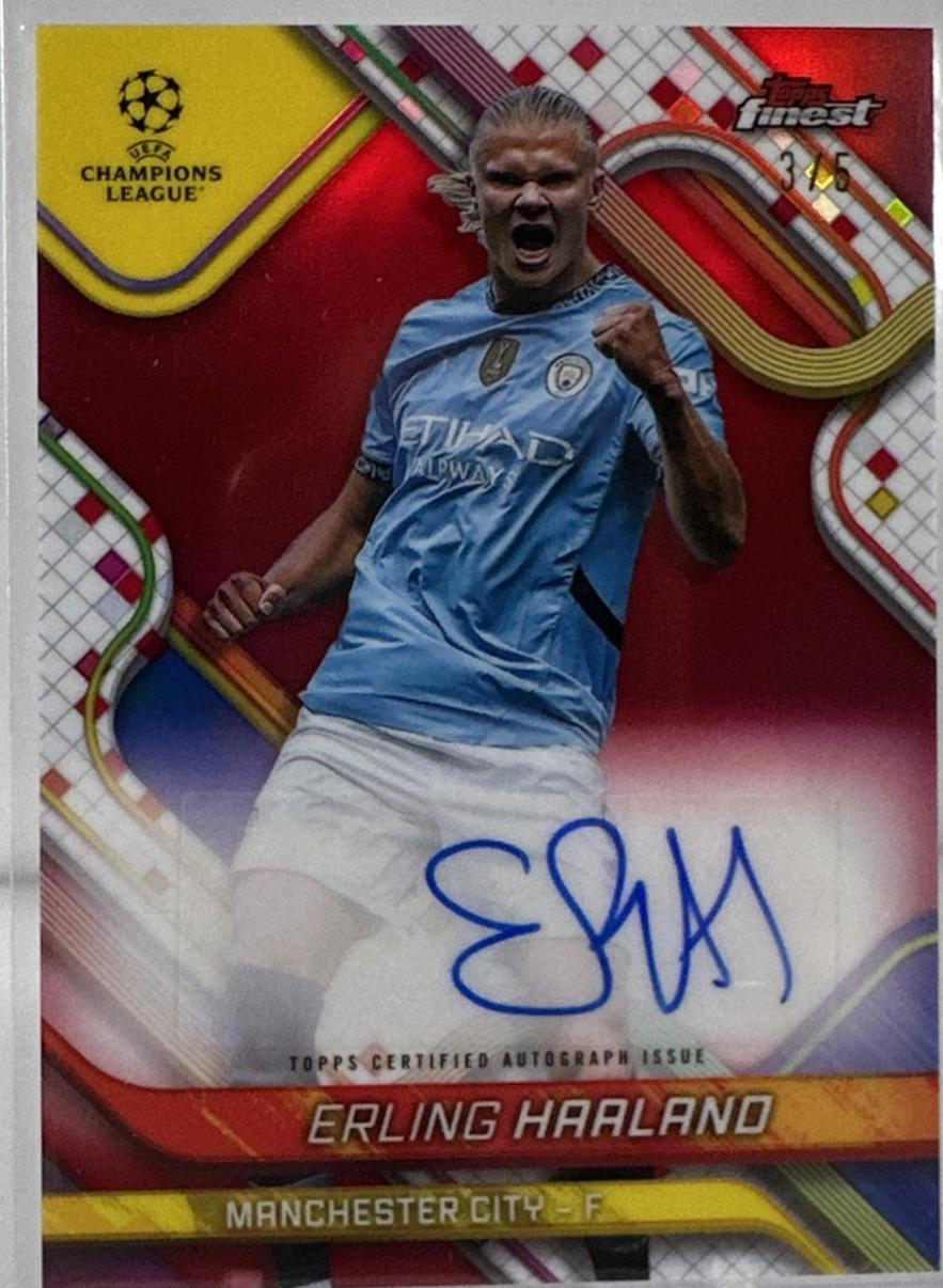 Erling Haaland [Red Refractor] #BA-EH