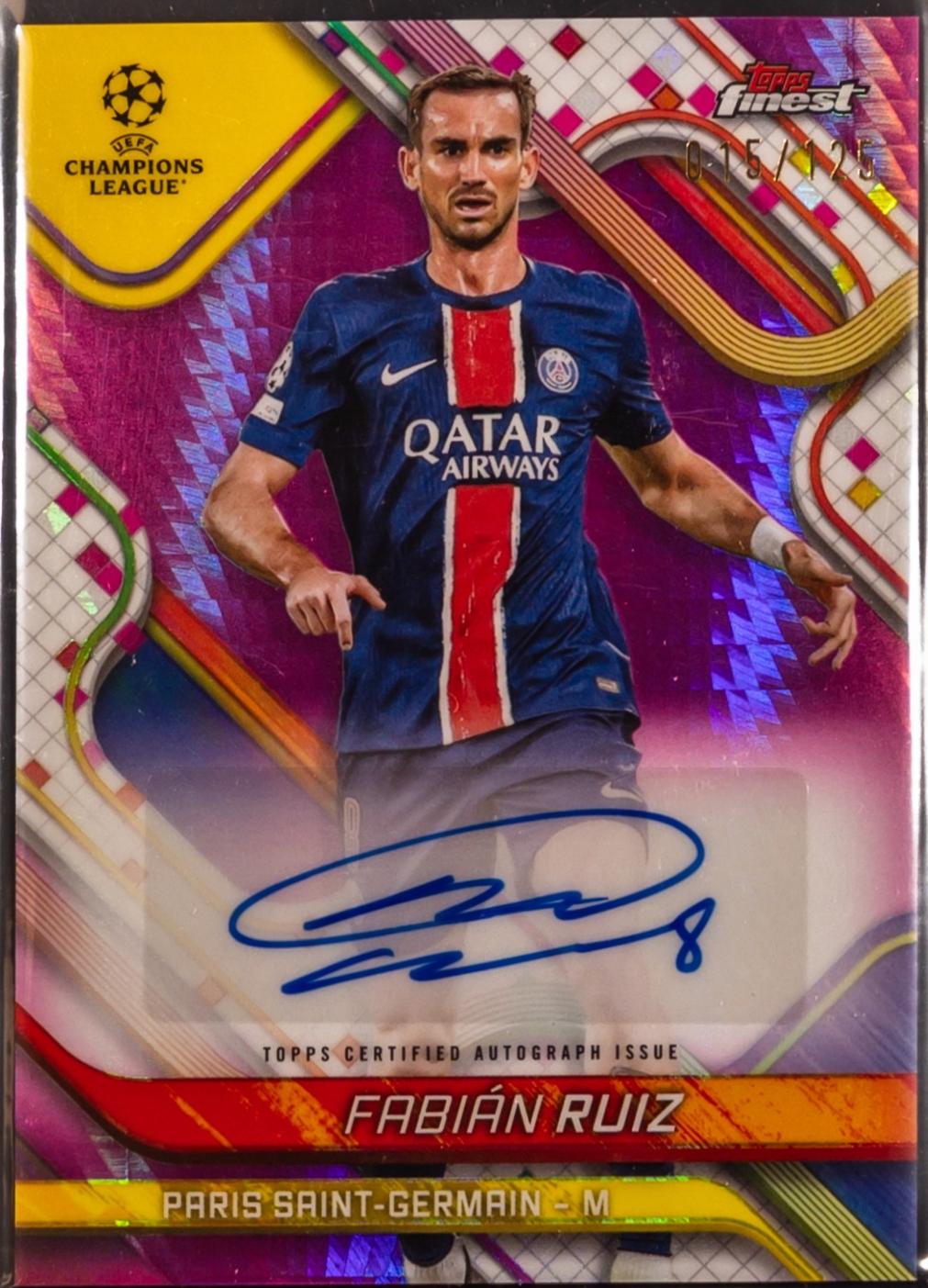 Fabian Ruiz [Pink Prism Refractor] #BA-RZ