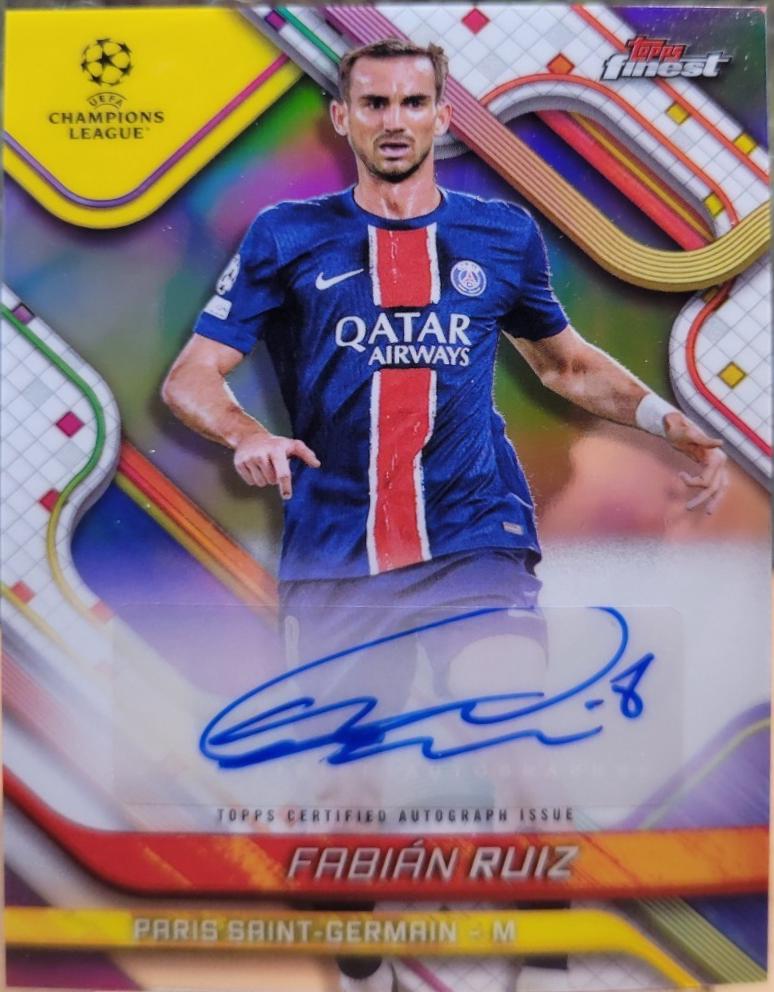 Fabian Ruiz [Red Wave Refractor] #BA-RZ