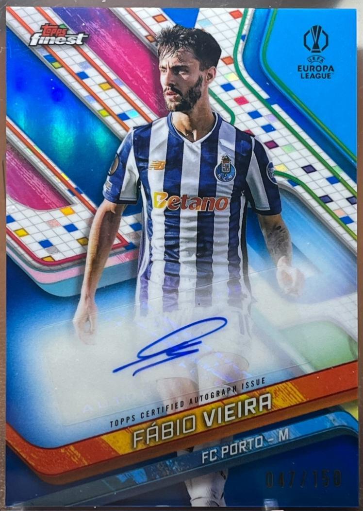Fabio Vieira [Blue Refractor] #BA-FO