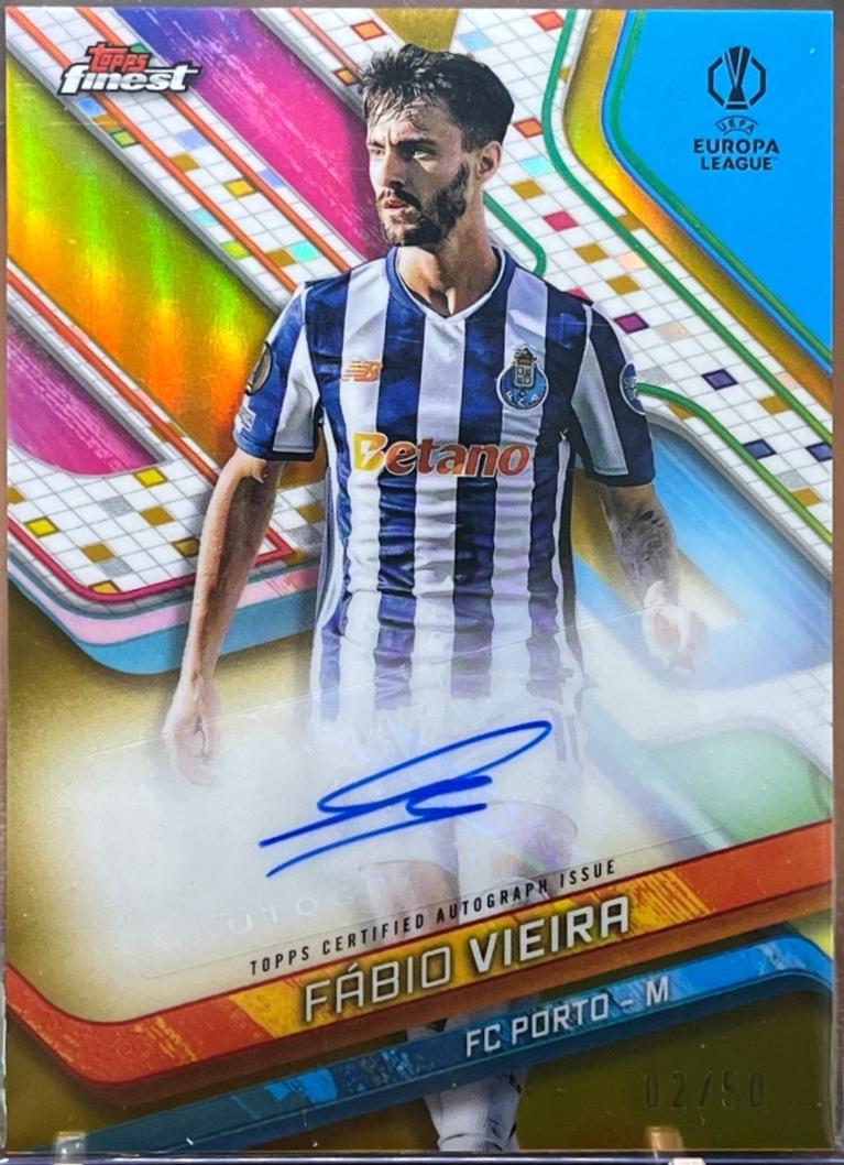 Fabio Vieira [Gold Refractor] #BA-FO