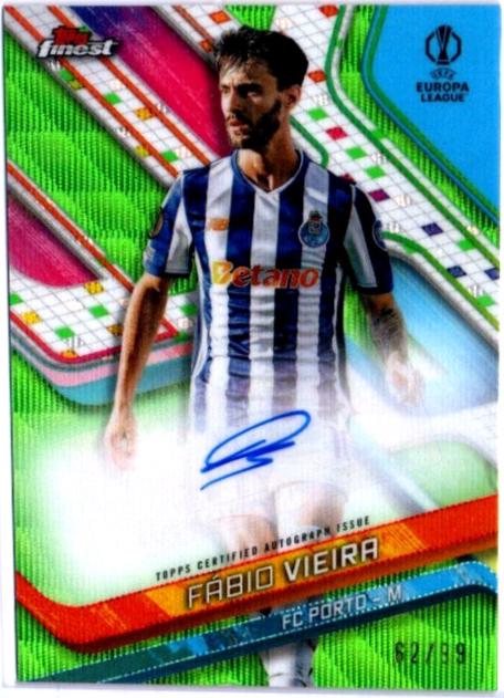 Fabio Vieira [Neon Green Refractor] #BA-FO
