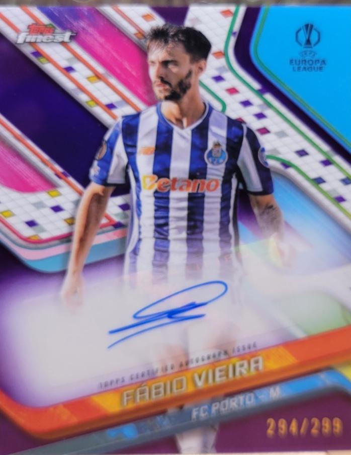 Fabio Vieira [Purple Refractor] #BA-FO