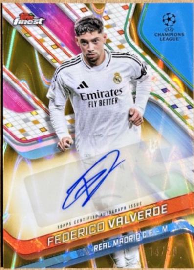 Federico Valverde [Gold Refractor] #BA-FV