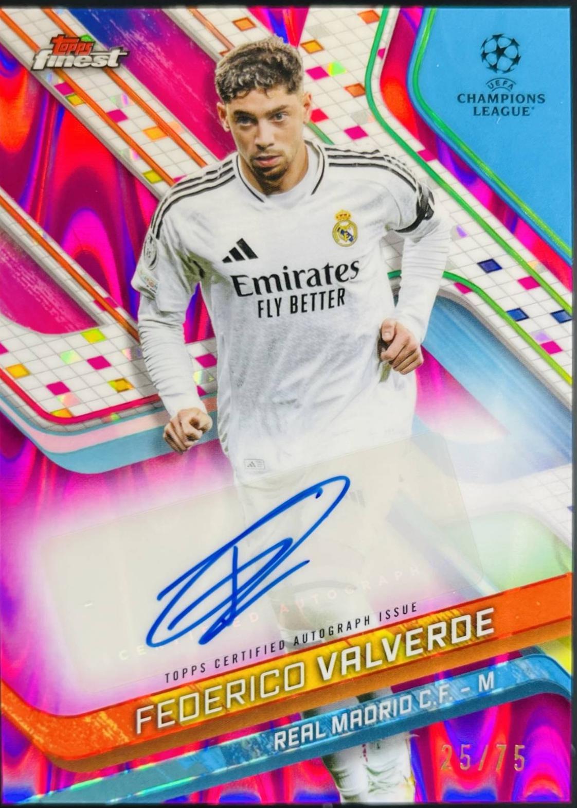 Federico Valverde [Magenta Wave Refractor] #BA-FV