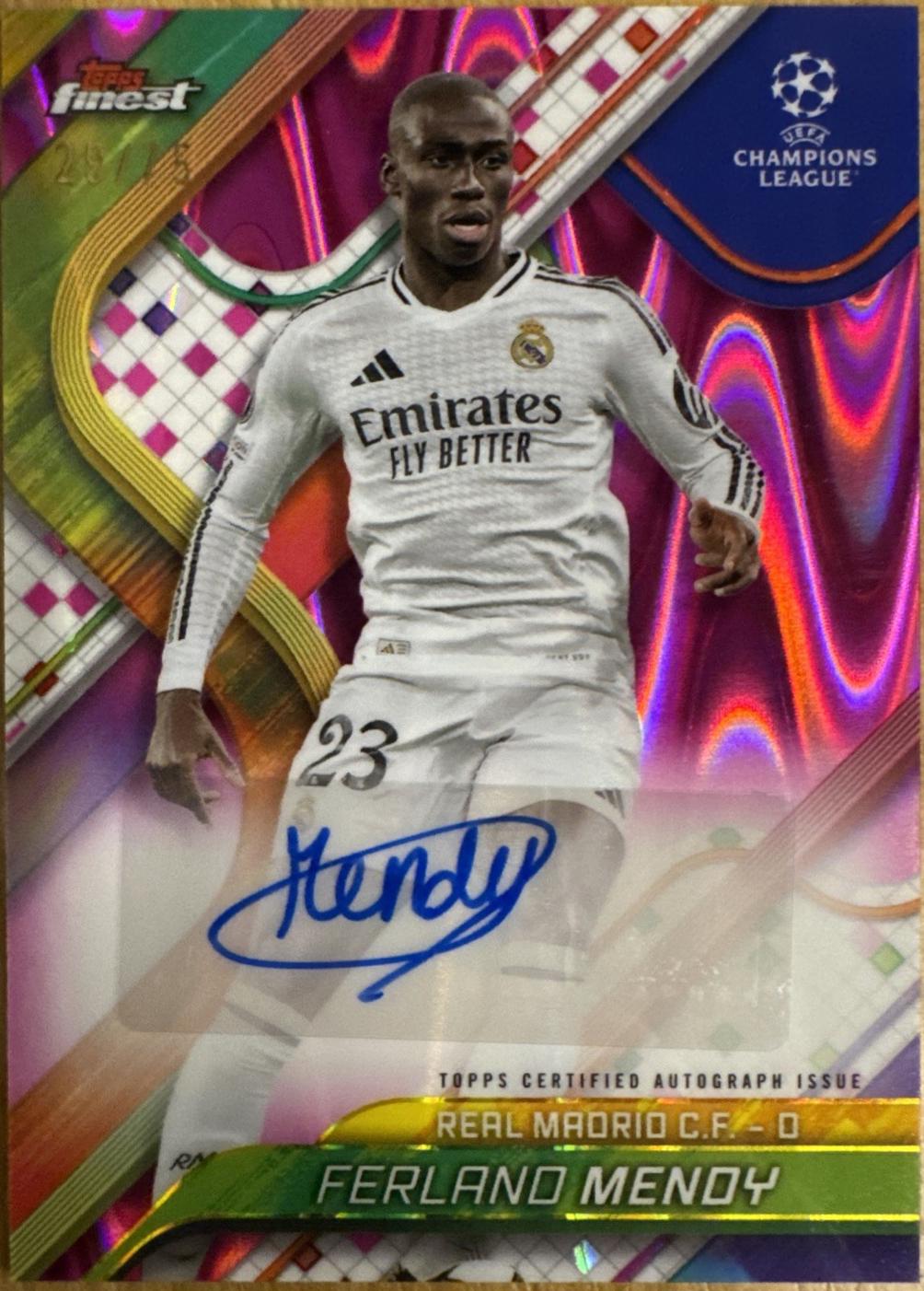 Ferland Mendy [Magenta Wave Refractor] #BA-FM