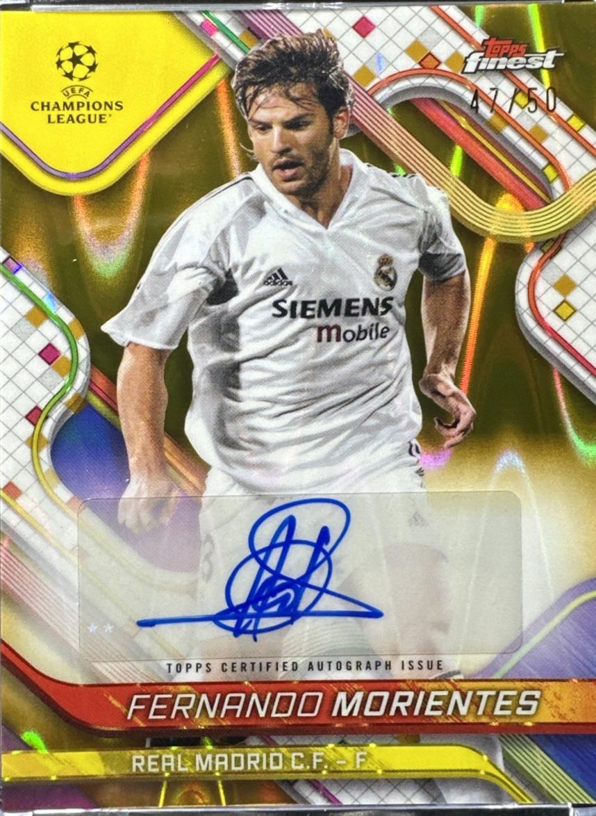 Fernando Morientes [Gold Refractor] #BA-FE