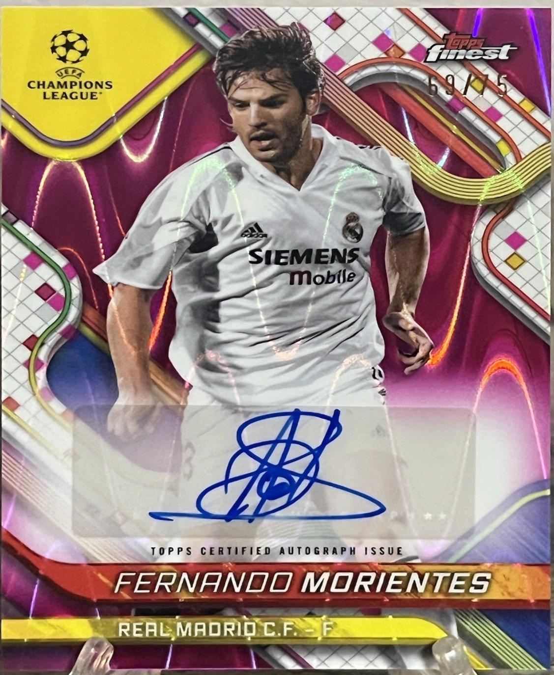 Fernando Morientes [Magenta Refractor] #BA-FE
