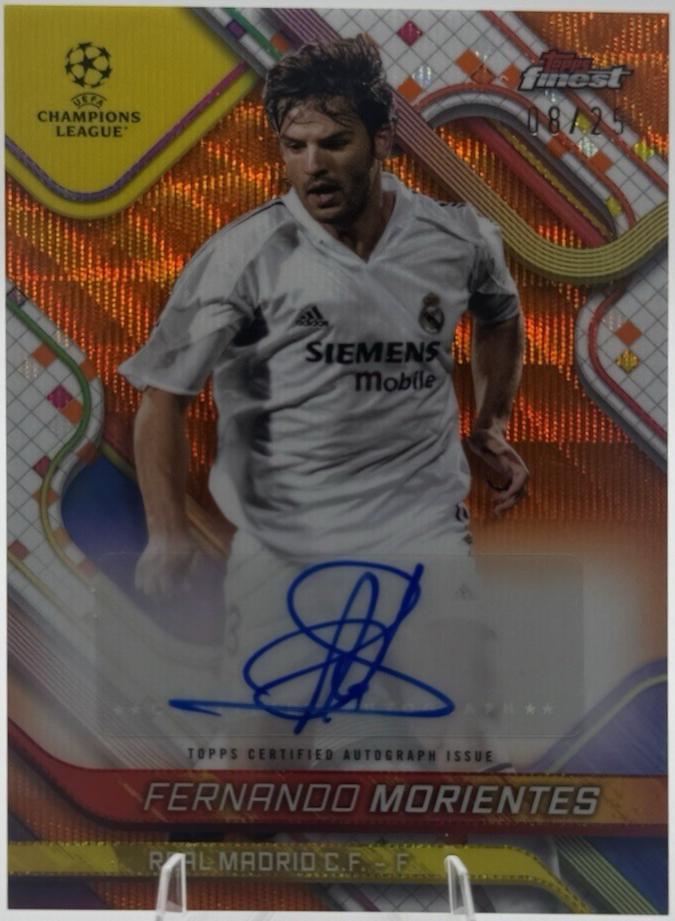 Fernando Morientes [Orange Wave Refractor] #BA-FE