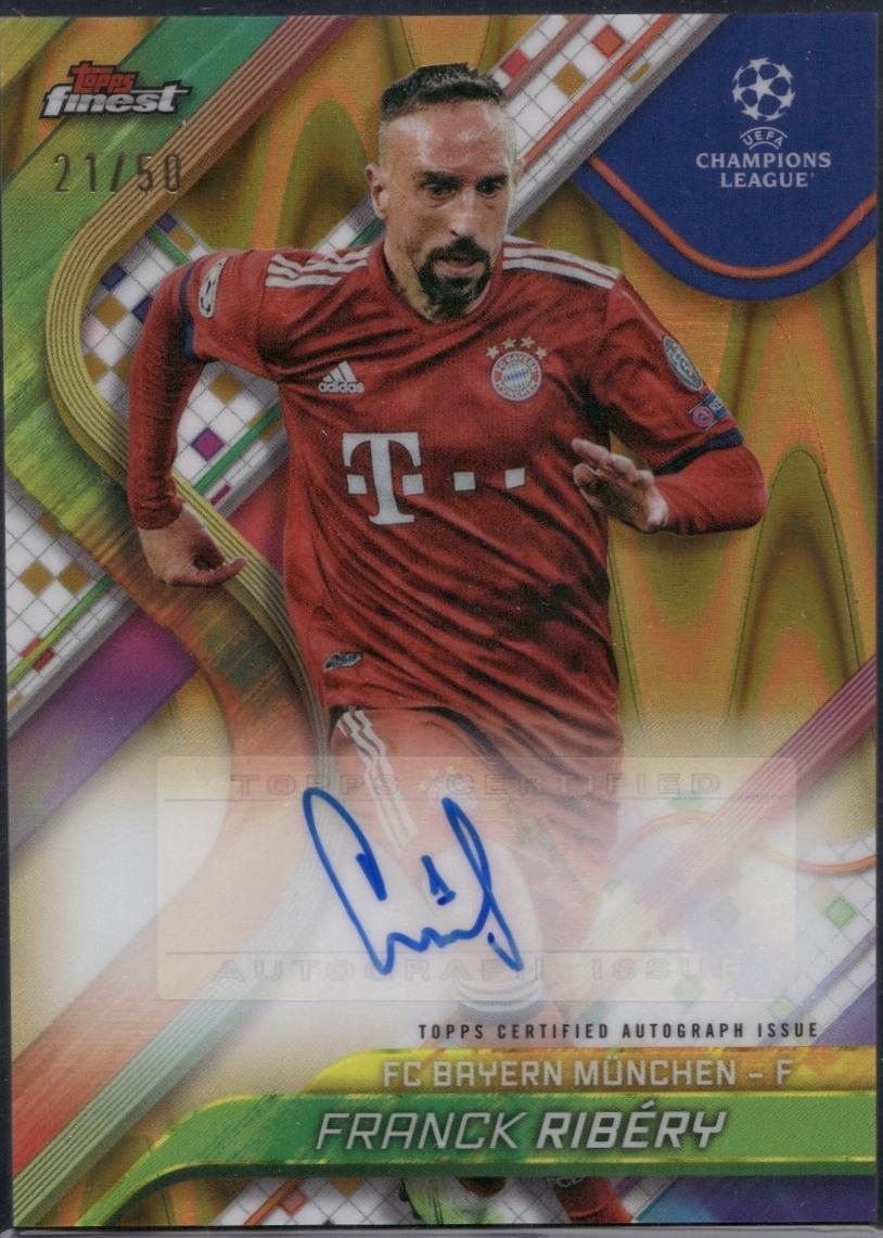 Franck Ribery [Gold Refractor] #BA-FR