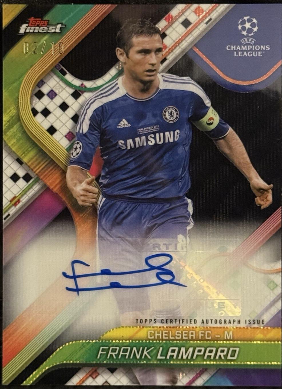 Frank Lampard [Black Refractor] #BA-FL