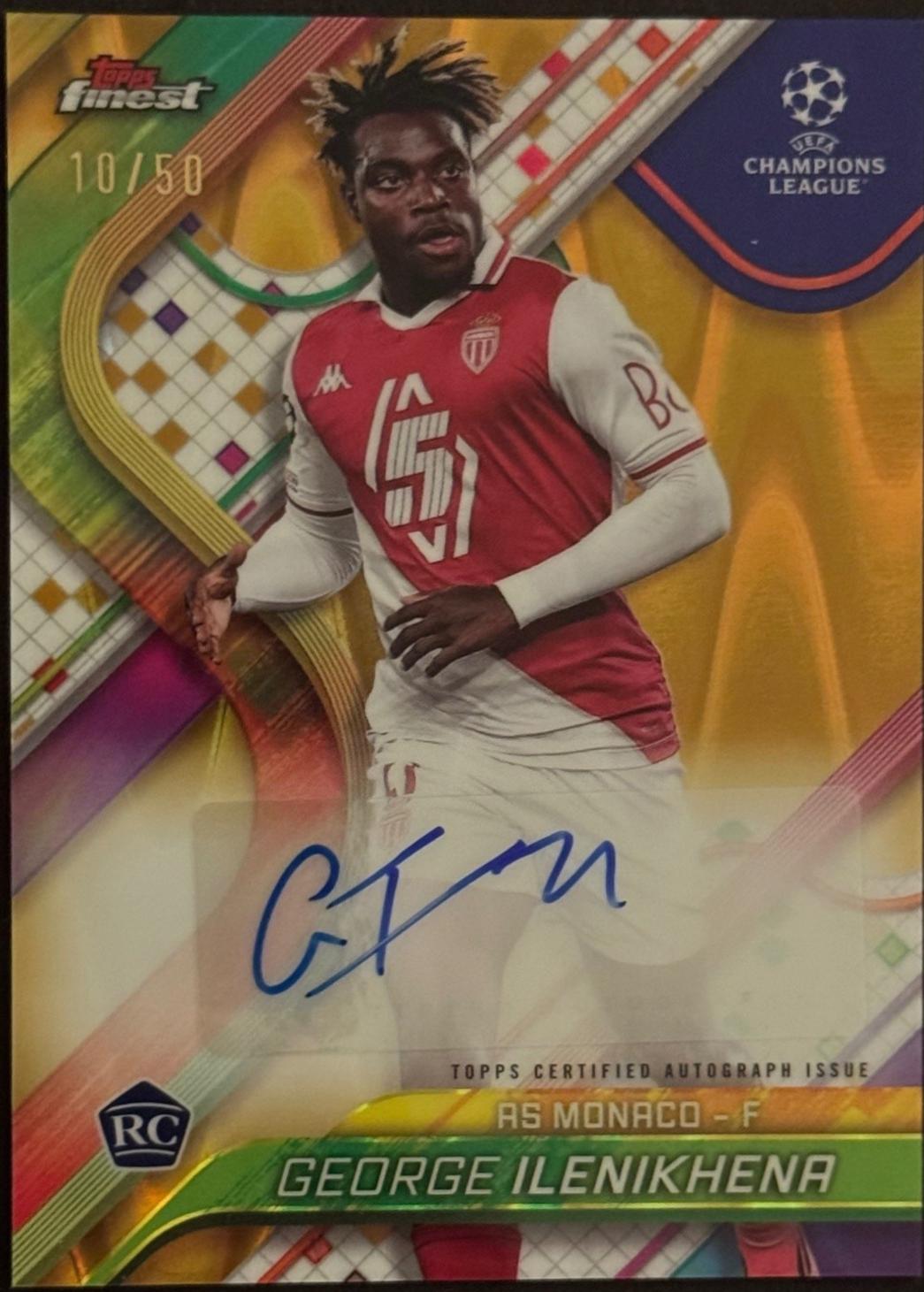 George Ilenikhena [Gold Wave Refractor] #BA-GI
