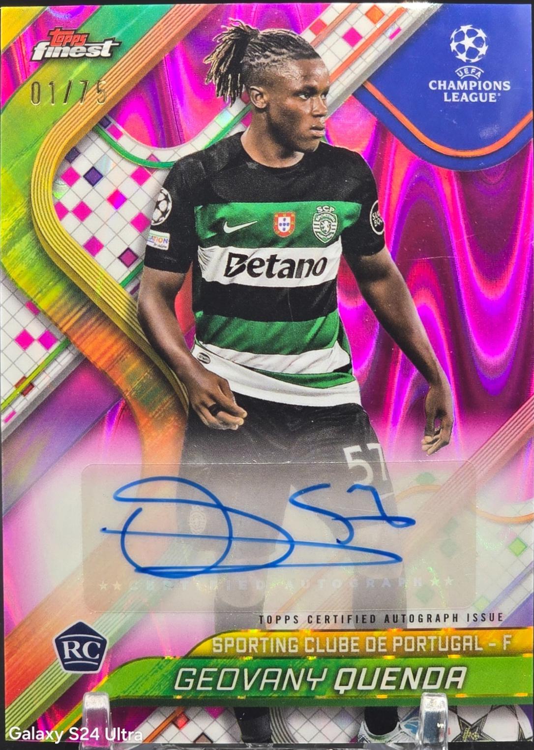 Geovany Quenda [Magenta Wave Refractor] #BA-GQ