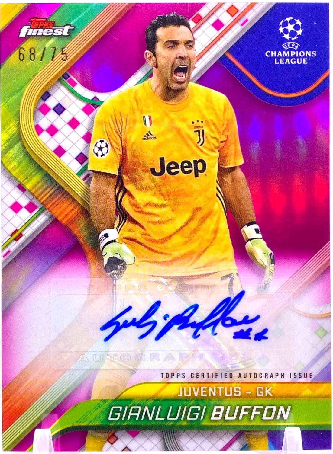 Gianluigi Buffon [Magenta Refractor] #BA-GG