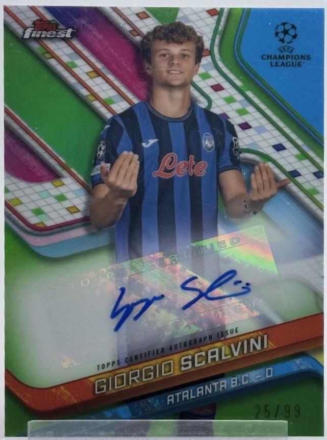 Giorgio Scalvini [Neon Green Refractor] #BA-SI