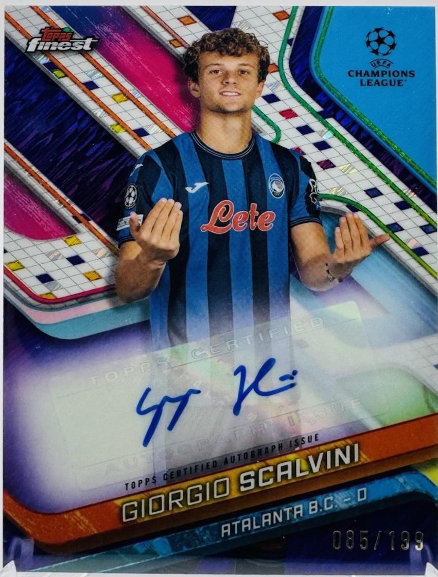 Giorgio Scalvini [Purple Shimmer Refractor] #BA-SI