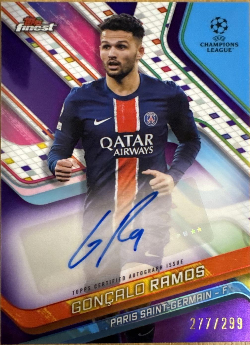 Goncalo Ramos [Purple Refractor] #BA-GR
