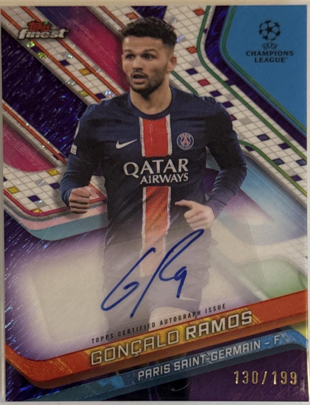 Goncalo Ramos [Purple Shimmer Refractor] #BA-GR
