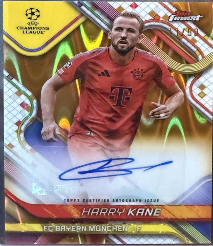 Harry Kane [Gold Refractor] #BA-HK