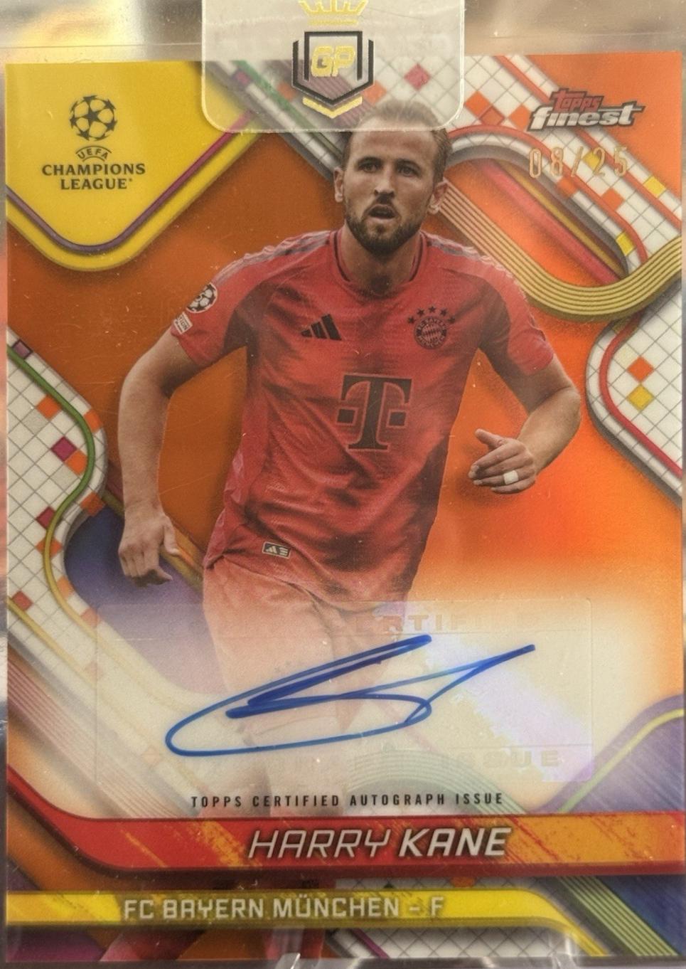 Harry Kane [Orange Refractor] #BA-HK