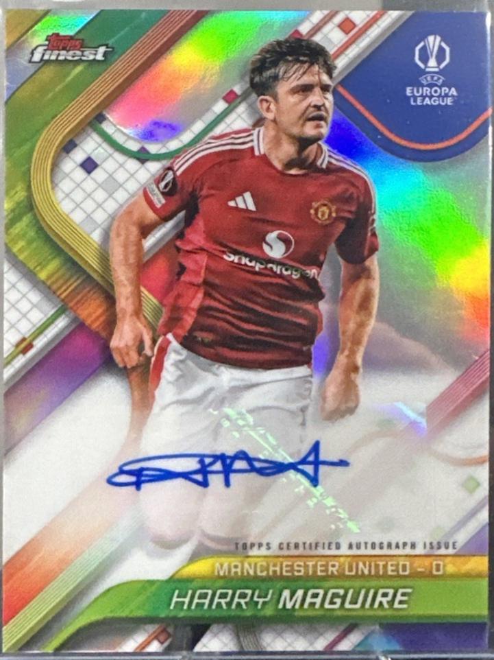 Harry Maguire [Red Wave Refractor] #BA-HM