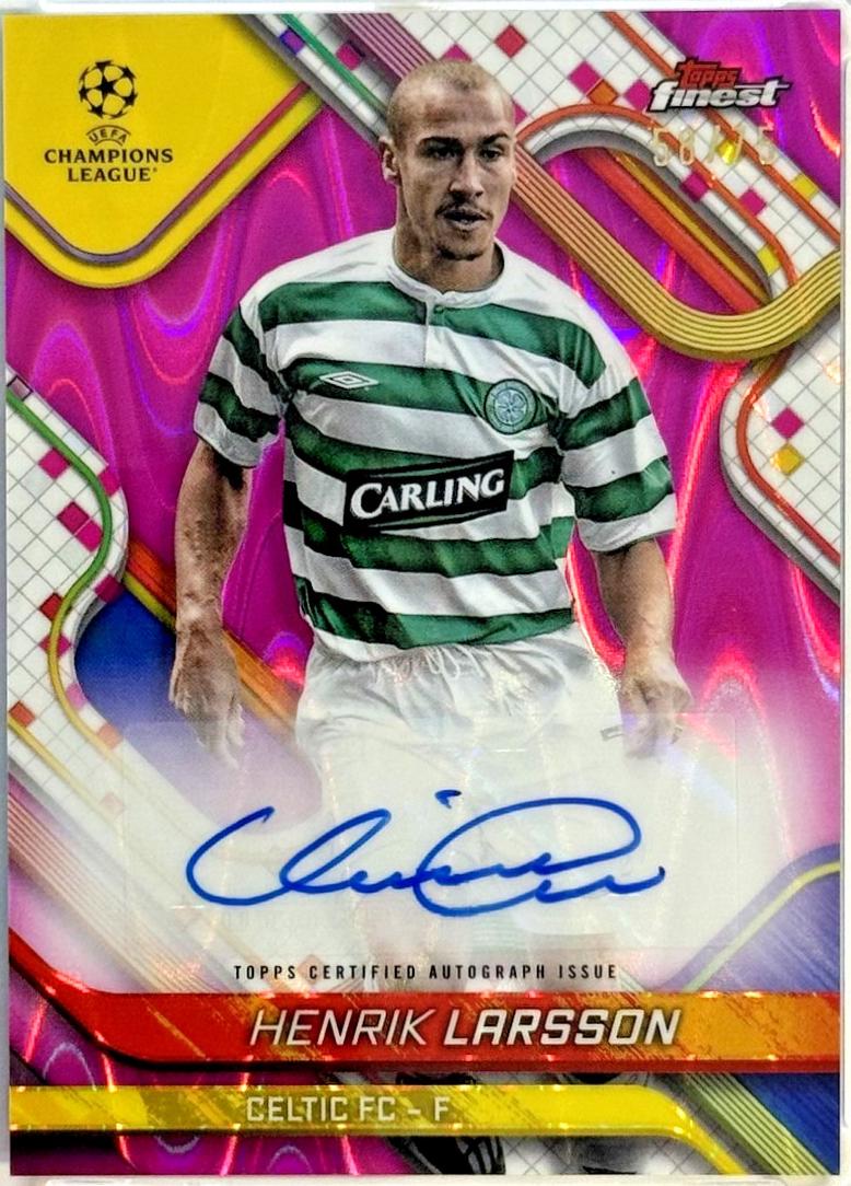 Henrik Larsson [Magenta Refractor] #BA-HL