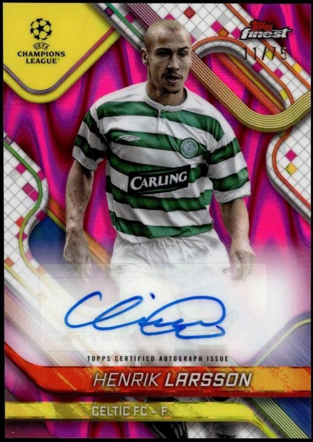 Henrik Larsson [Magenta Wave Refractor] #BA-HL