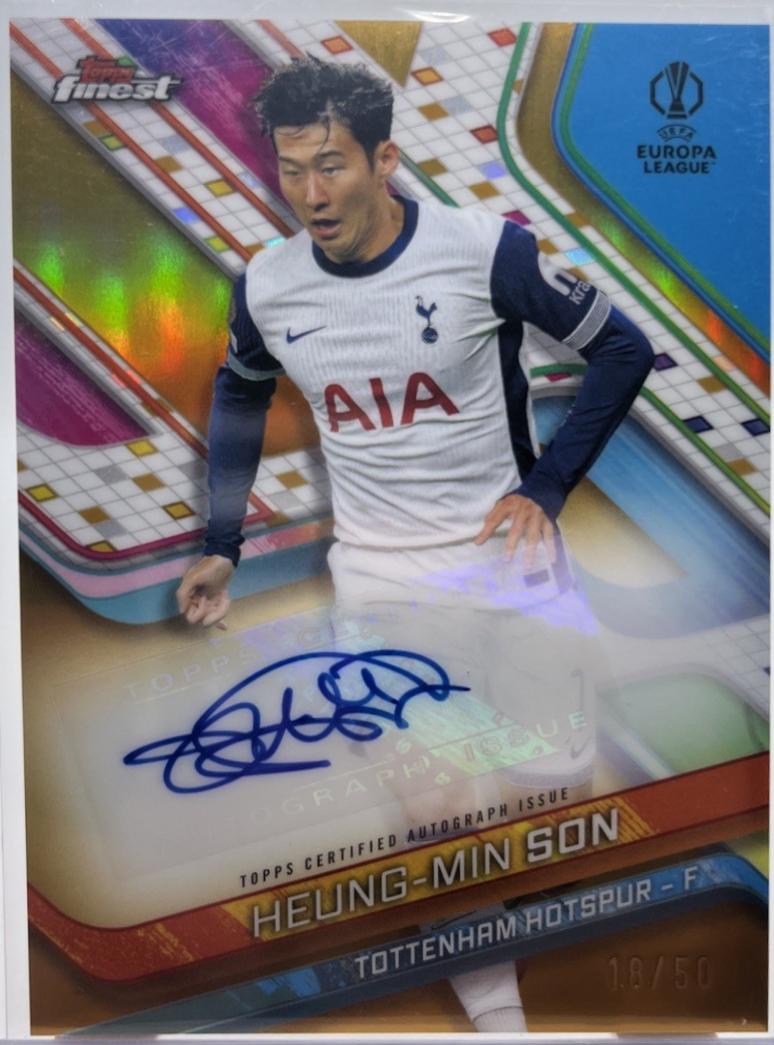 Heung-min Son [Gold Refractor] #BA-HS