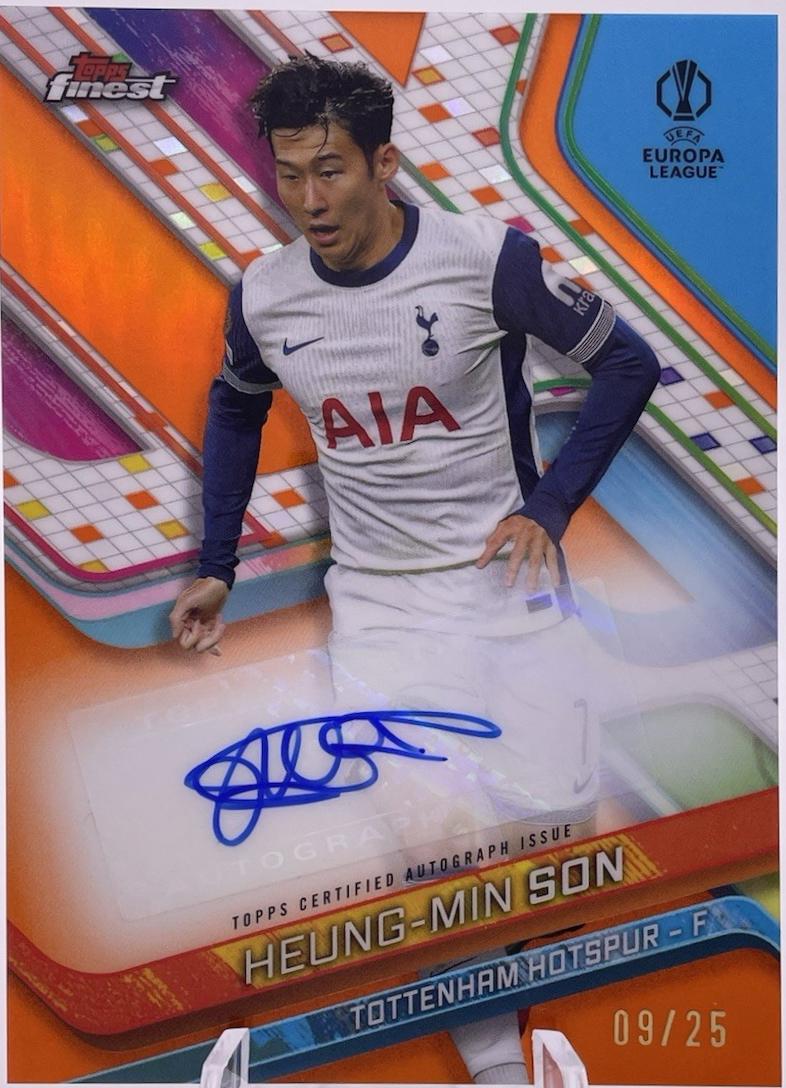 Heung-min Son [Orange Refractor] #BA-HS