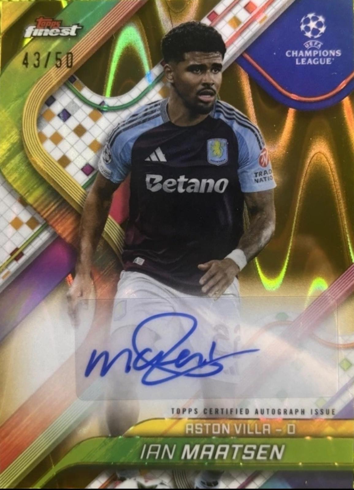 Ian Maatsen [Gold Refractor] #BA-IM