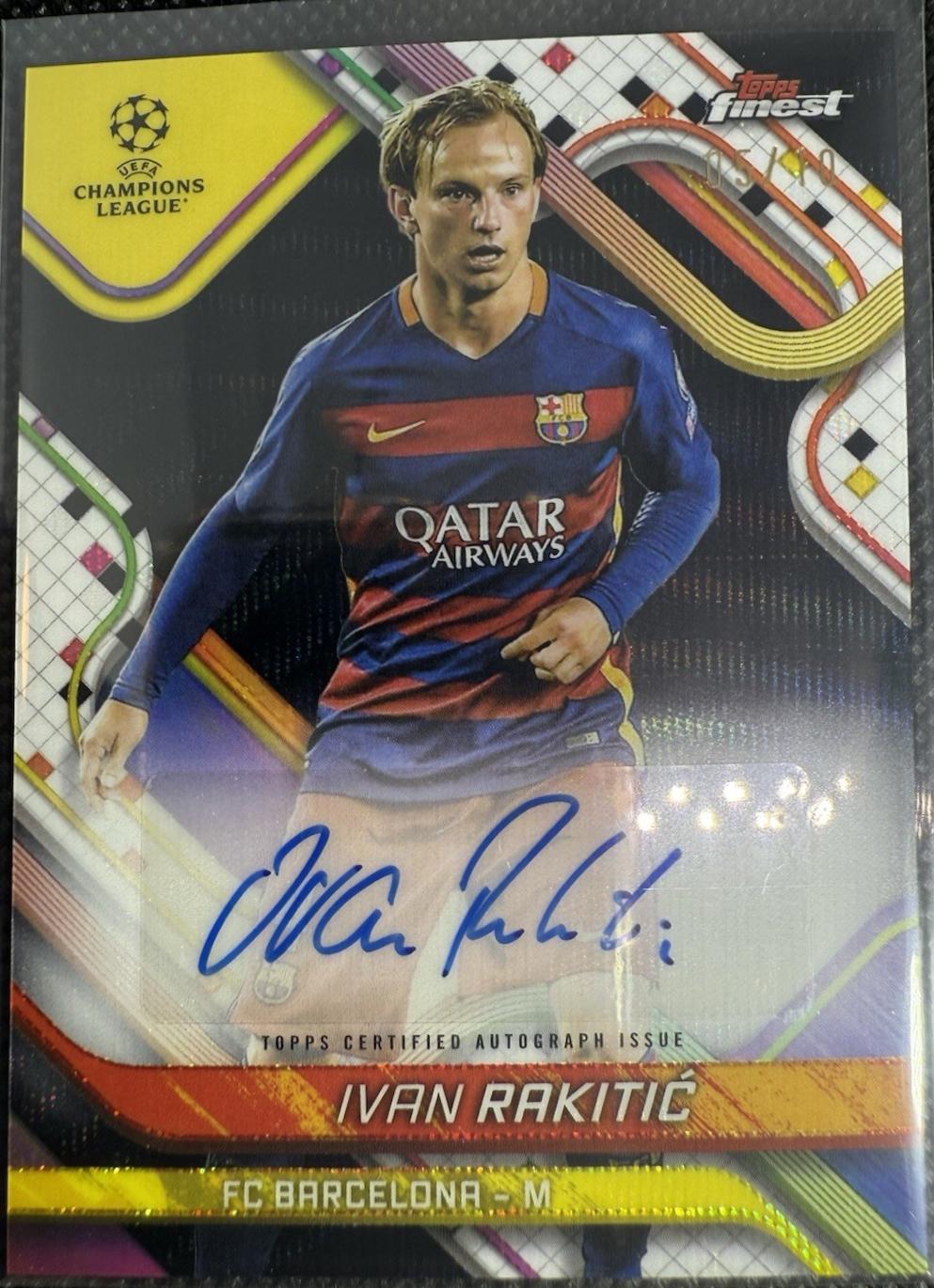 Ivan Rakitic [Black Refractor] #BA-IR