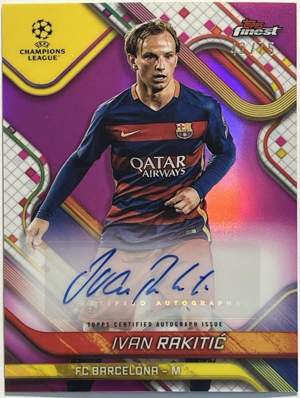 Ivan Rakitic [Magenta Refractor] #BA-IR
