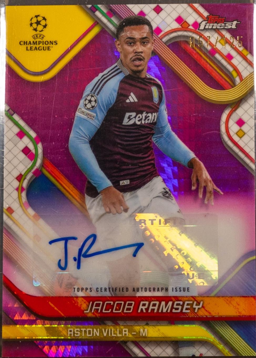 Jacob Ramsey [Pink Prism Refractor] #BA-RA