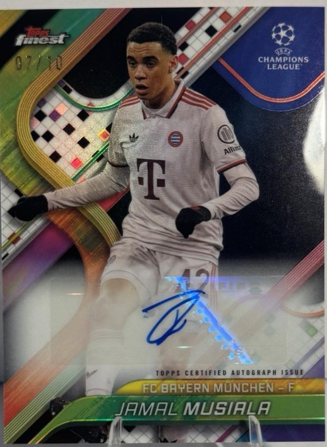 Jamal Musiala [Black Refractor] #BA-JM