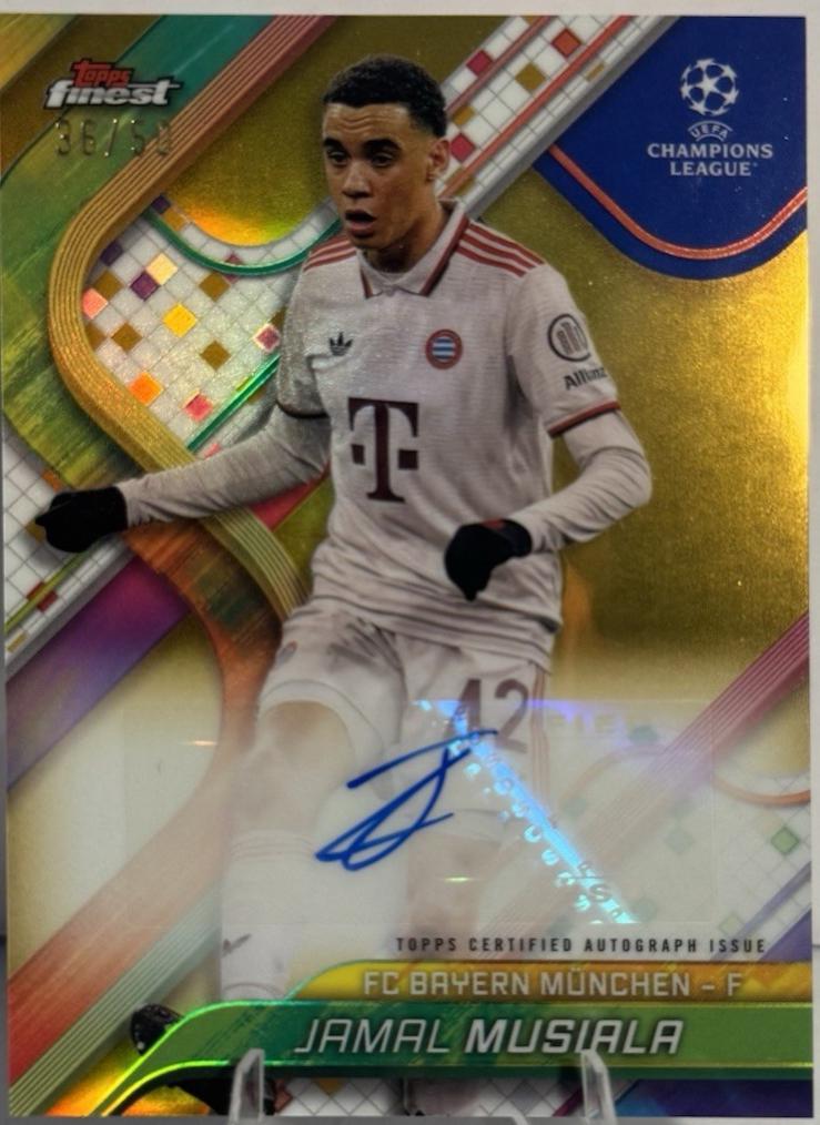 Jamal Musiala [Gold Refractor] #BA-JM