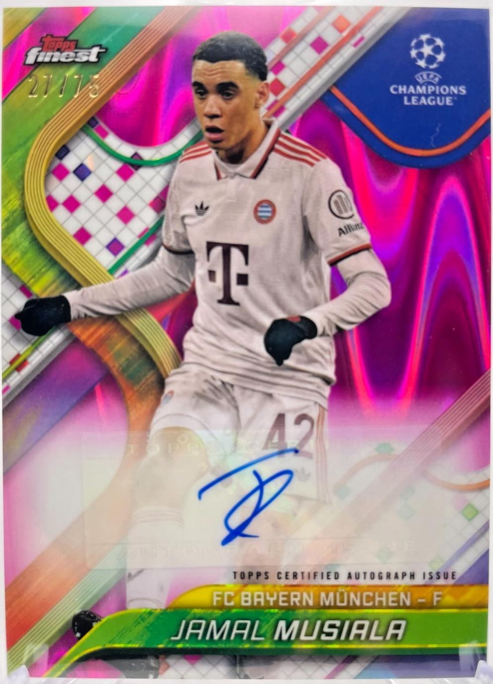 Jamal Musiala [Magenta Refractor] #BA-JM